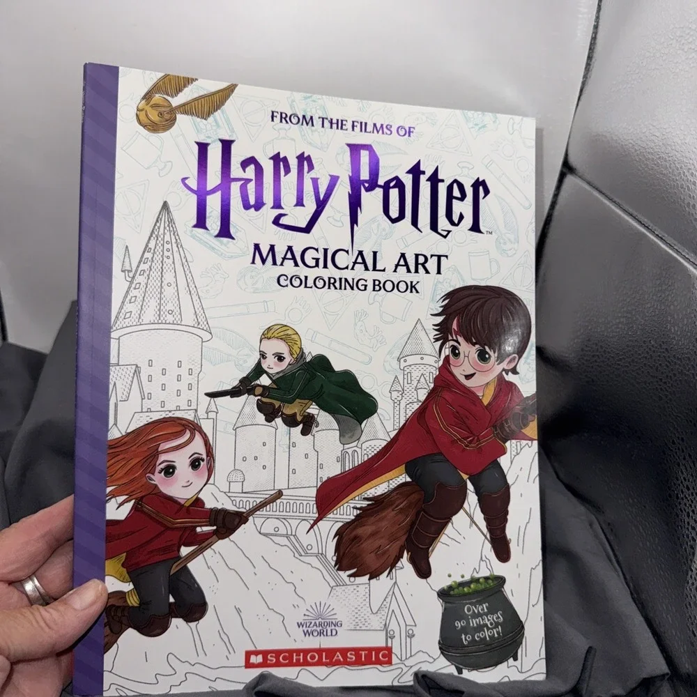 Harry Potter Magical Art Coloring Book Brand New